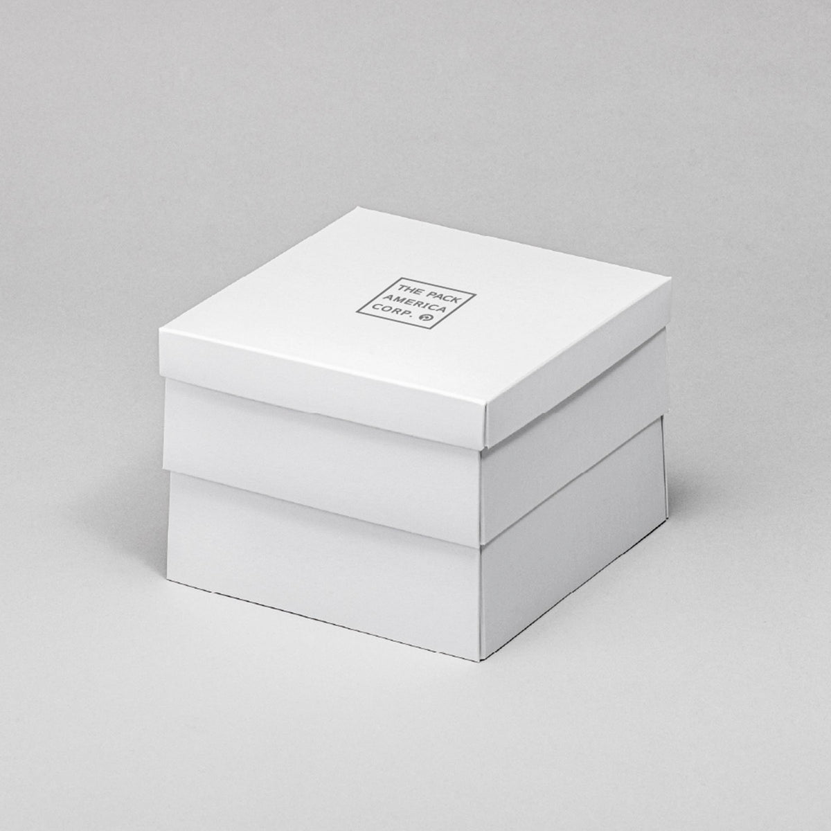 Two-Tier Paper Box with Lid